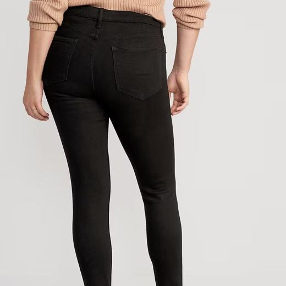 NWT Old Navy Mid-Rise Rockstar Super-Skinny Jeans - Picture 6 of 10